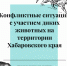 Конфликтные ситуации с участием диких животных на территории Хабаровского края с 06.03.2026 по 12.03.2026 управлением зарегистрировано 6 конфликтных ситуаций с дикими животными - Управление охотничьего хозяйства