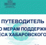 Обновлен путеводитель по мерам поддержки бизнеса Хабаровского края - Министерство экономического развития